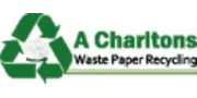A CHARLTONS WASTE PAPER RECYCLING & DOCUMENT DESTRUCTION SERVICE logo
